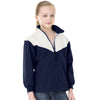 Charles River Youth Navy/White Championship Jacket