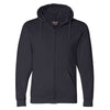 Bayside Men's Navy USA-Made Full Zip Hooded Sweatshirt