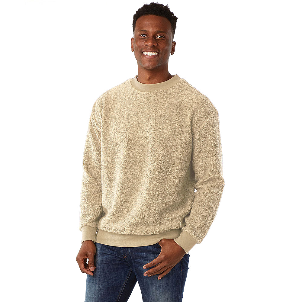 Charles River Unisex Natural Sherpa Crew