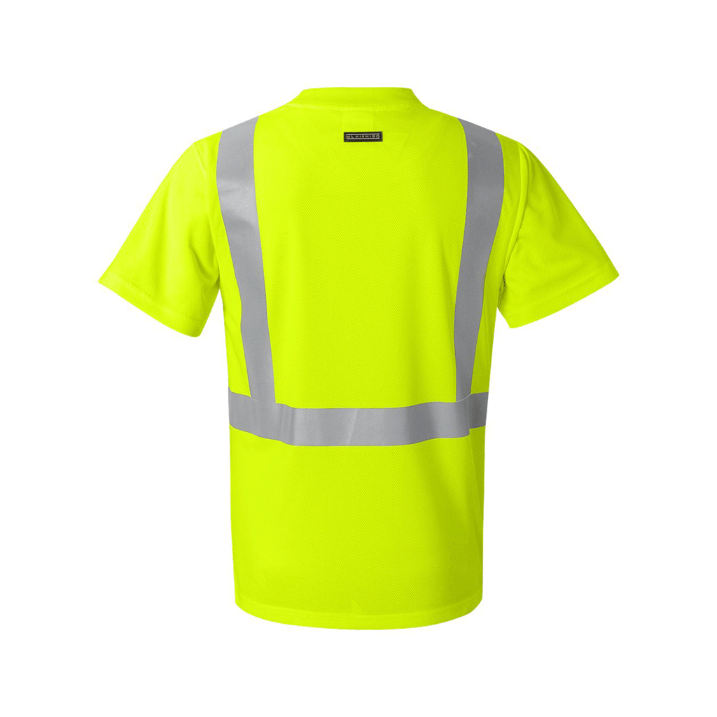 ML Kishigo Men's Lime High Performance Microfiber T-Shirt