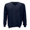 Vantage Men's Navy Clubhouse V-Neck Sweater