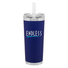 ETS Matte Blue Brooklyn Tumbler - 24oz