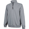 Charles River Unisex Oxford Grey Crosswind Quarter Zip Sweatshirt