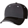 Sportsman Charcoal/Black Tri-Color Cap