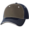 Sportsman Olive/Navy Tri-Color Cap