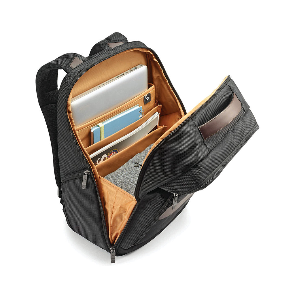 Samsonite Black/Brown Kombi Large Backpack