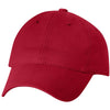 Sportsman Red Heavy Brushed Twill Cap