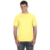 Anvil Men's Spring Yellow Lightweight T-Shirt