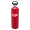 H2Go Matte Red Ascent Stainless Steel Bottle 25 oz