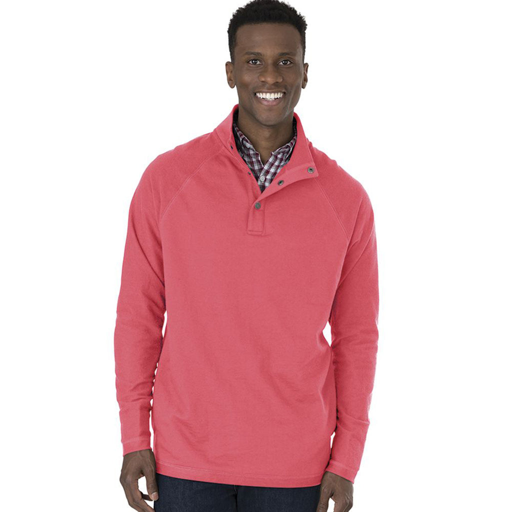 Charles River Men's Salmon Falmouth Pullover