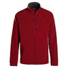 Landway Men's Red/Charcoal Matrix Soft Shell Jacket