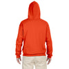 Jerzees Men's Burnt Orange 8 Oz. Nublend Fleece Pullover Hood