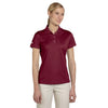 adidas Golf Women's ClimaLite Cardinal Red S/S Basic Polo