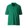 adidas Golf Men's ClimaLite Amazon Green/White Pencil Stripe S/S Polo