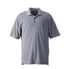 adidas Golf Men's ClimaLite Zone Grey/Black Pencil Stripe S/S Polo
