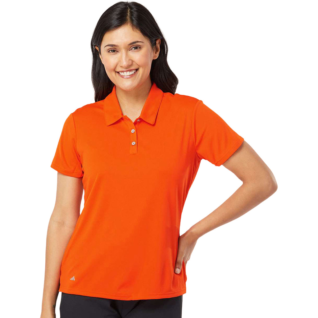 adidas Golf Women's Orange Performance Sport Shirt