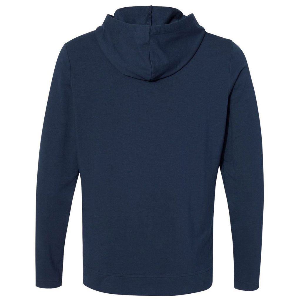 adidas Men's Collegiate Navy Lightweight Hooded Sweatshirt