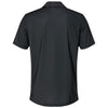 adidas Men's Black/White/Grey Three Diamond Dot Print Sport Shirt