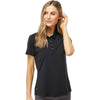 Adidas Women's Black Ultimate Solid Polo