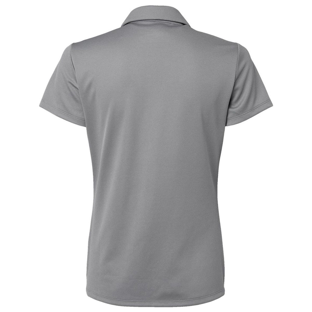 Adidas Women's Grey Three Micro Pique Polo