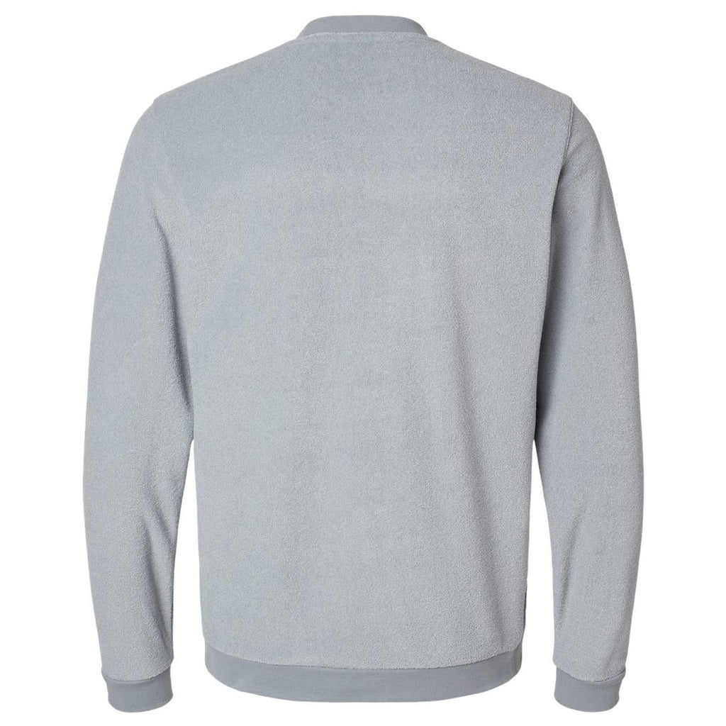 Adidas Men's Grey Three Crewneck Sweatshirt