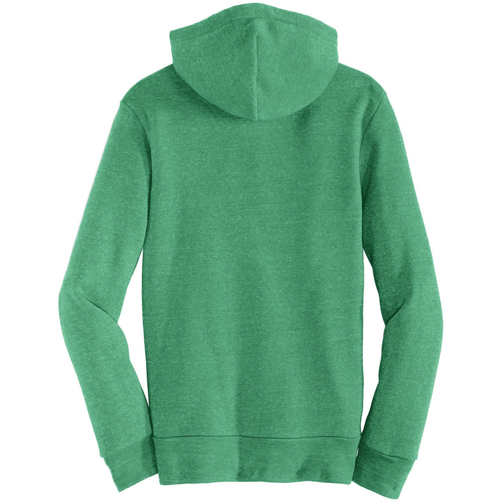 Alternative Apparel Men's True Green Rocky Eco-Fleece Full Zip Hoodie