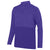 Augusta Sportswear Men's Purple Shadow Tonal Heather Quarter-Zip Pullover