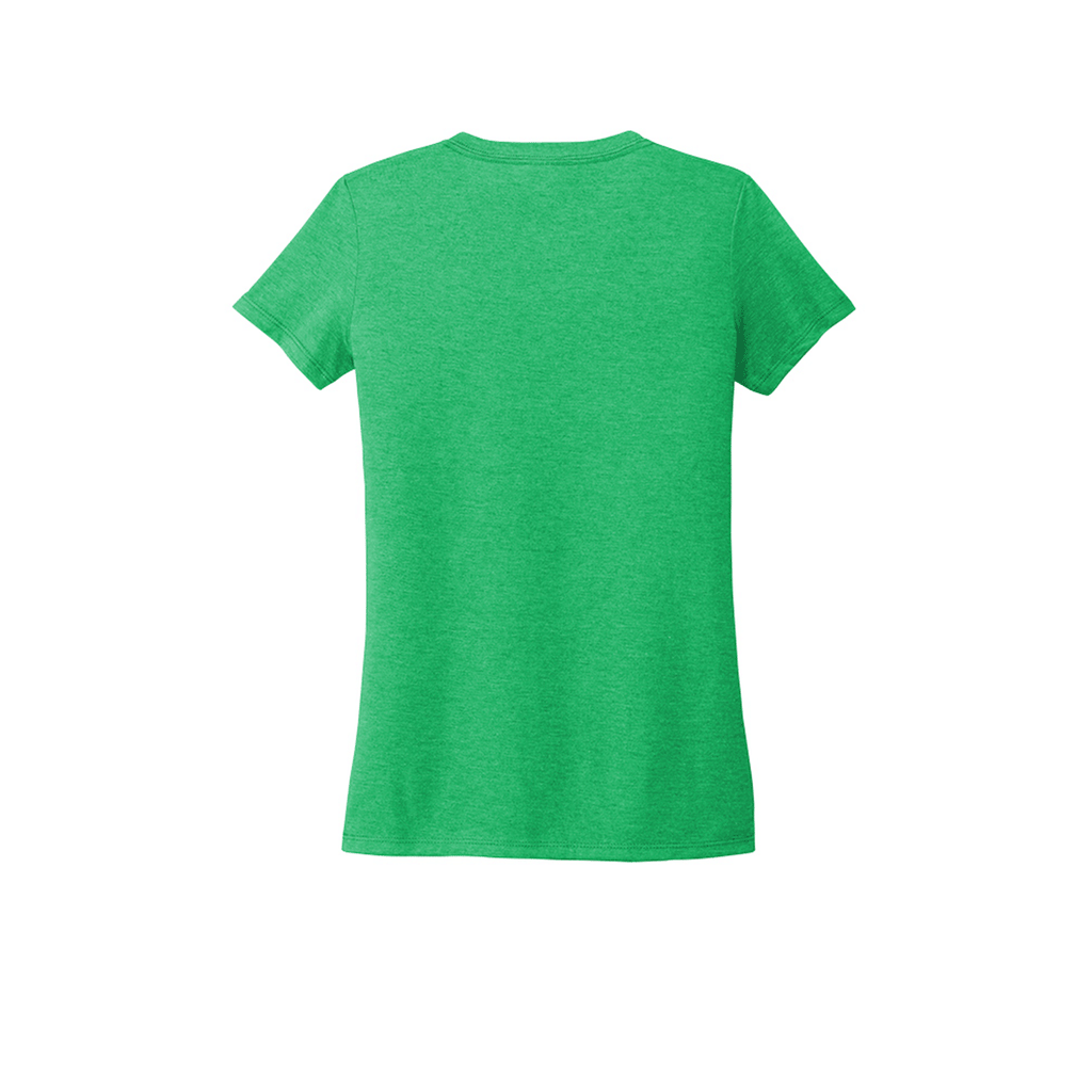 Allmade Women's Enviro Green Tri-Blend V-Neck Tee