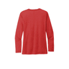 Allmade Women's Rise Up Red Tri-Blend Long Sleeve Tee