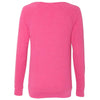 Champion Women's Lotus Pink Heather Originals French Terry Boat Neck Sweatshirt