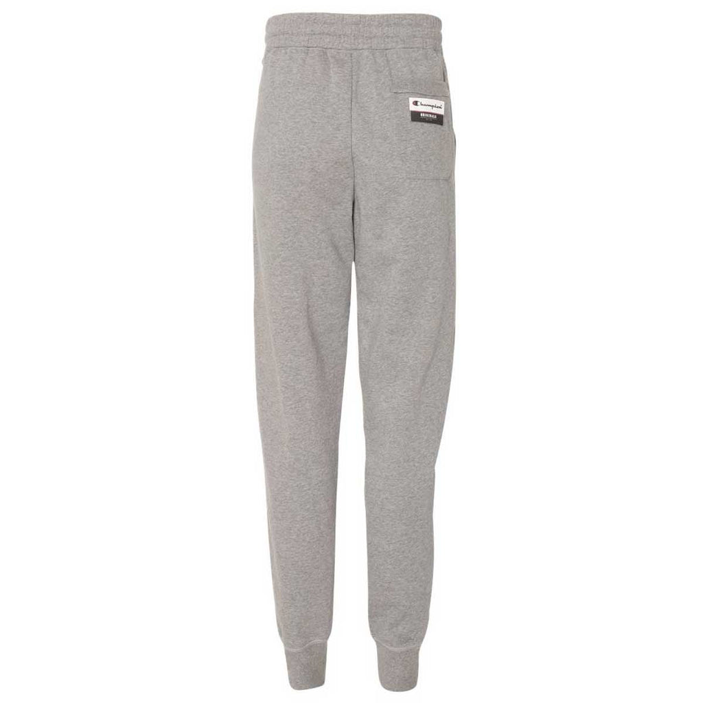 Champion Men's Oxford Grey Originals Sueded Fleece Jogger