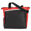 Atchison Red Curved Non-Woven Tote