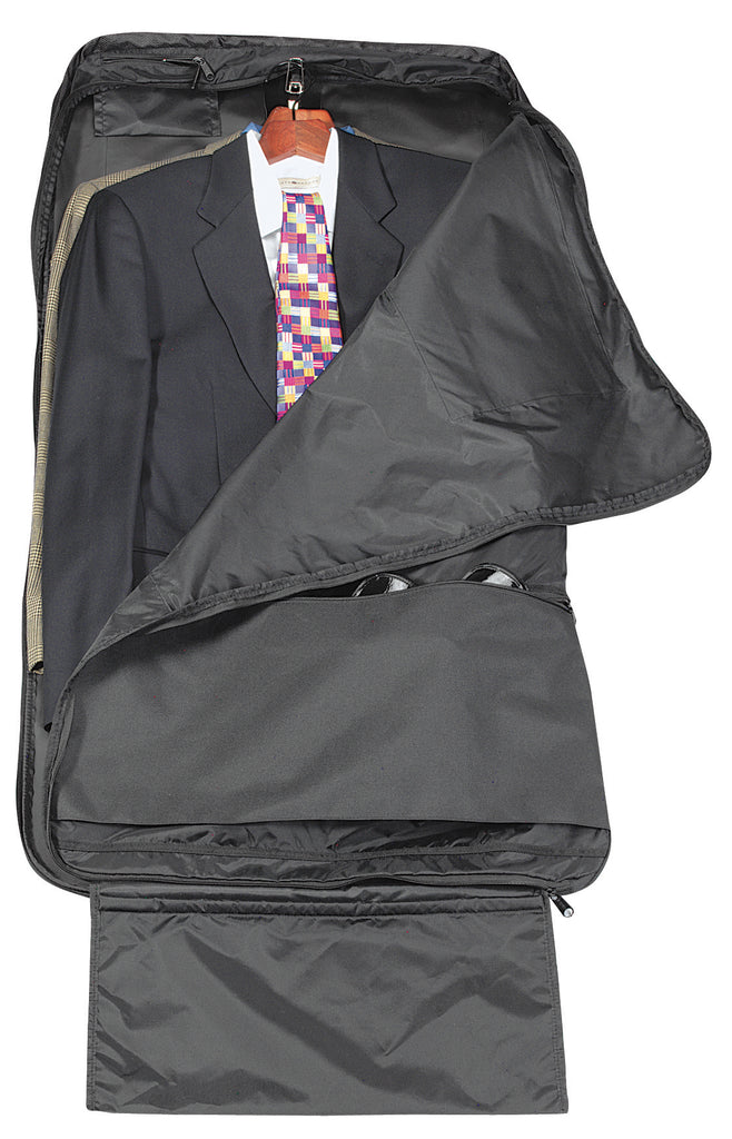 Atchison Black Quadruple Double Garment Bag