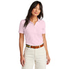 Brooks Brothers Women's Pearl Pink Pima Cotton Pique Polo