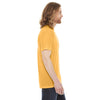 American Apparel Unisex Heather Gold Poly-Cotton Short Sleeve Crewneck T-Shirt