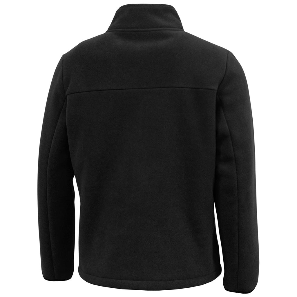 BAW Men's Black Bonded Fleece Jacket