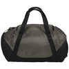 Port Authority Grey/Black Team Duffel