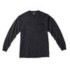 Comfort Colors Men's Black 6.1 Oz. Long-Sleeve Pocket T-Shirt
