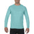 Comfort Colors Men's Chalky Mint 6.1 Oz. Long-Sleeve Pocket T-Shirt