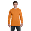 Comfort Colors Men's Burnt Orange 6.1 Oz. Long-Sleeve T-Shirt