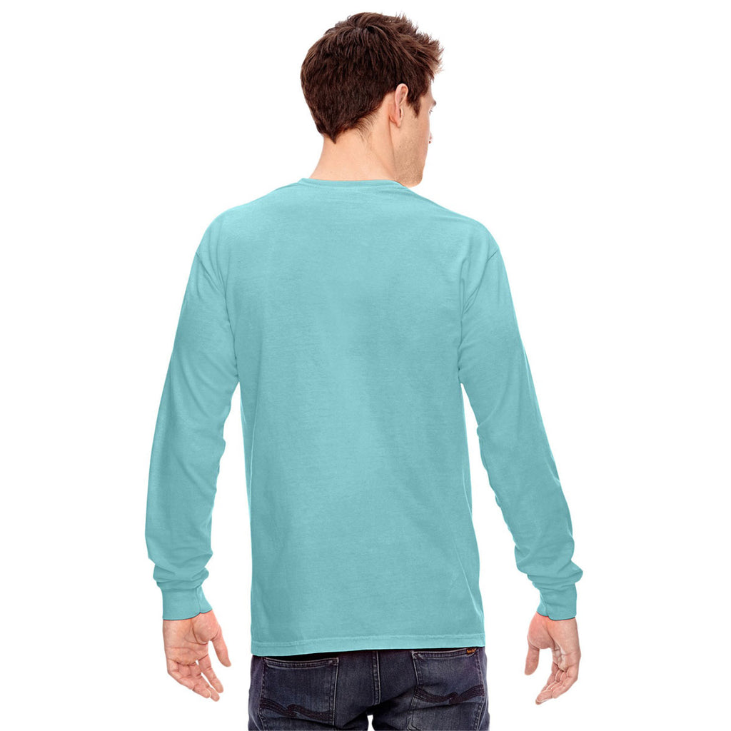 Comfort Colors Men's Chalky Mint 6.1 Oz. Long-Sleeve T-Shirt
