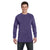 Comfort Colors Men's Grape 6.1 Oz. Long-Sleeve T-Shirt