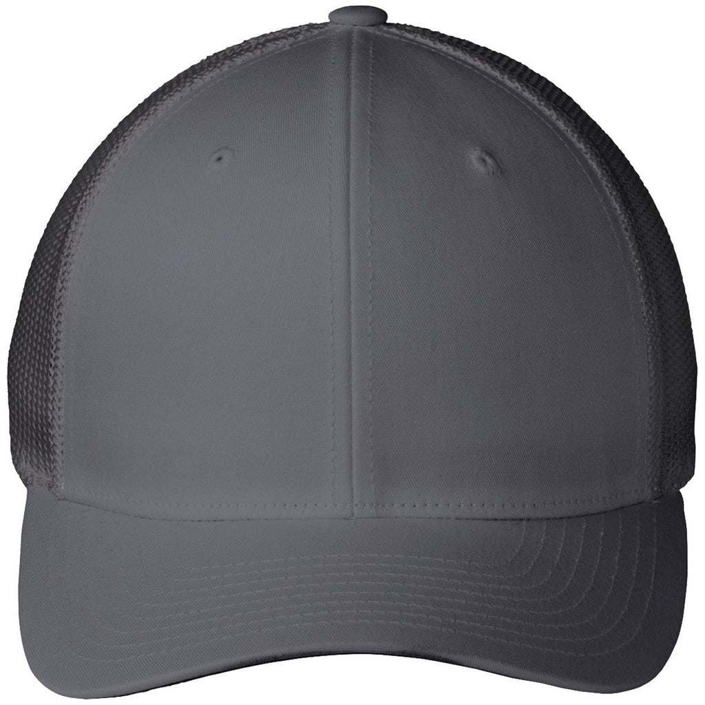Port Authority Graphite Grey/Graphite Grey Mesh Back Cap