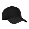 Port Authority Black Nylon Twill Performance Cap