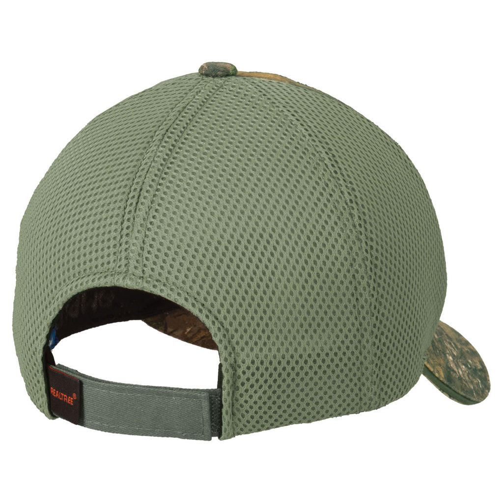 Port Authority Realtree Xtra/Green Mesh Camouflage Cap with Air Mesh Back