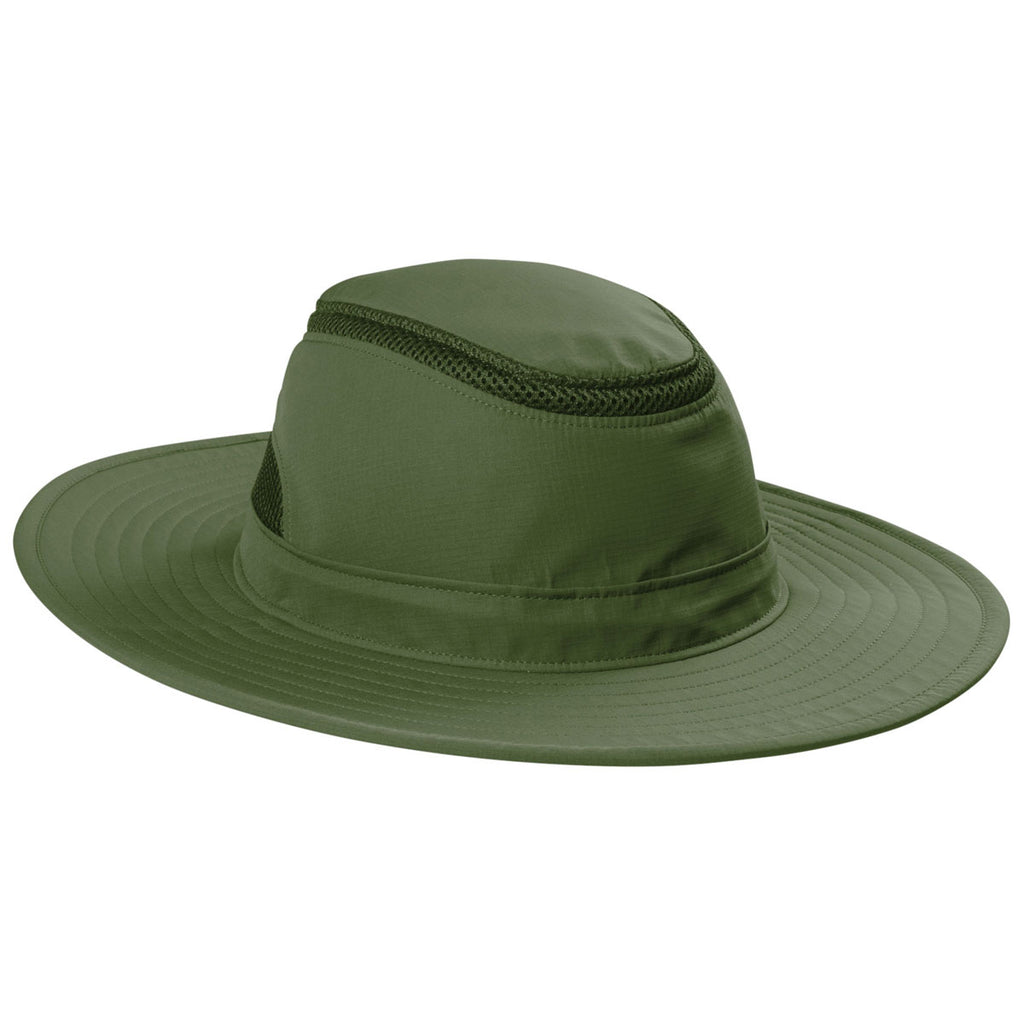 Port Authority Olive Leaf Outdoor Ventilated Wide Brim Hat