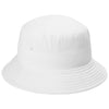 Port Authority White Twill Classic Bucket Hat