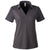 Core 365 Women's Carbon/Carbon Heather Fusion ChromaSoft Colorblock Polo