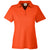 Core 365 Women's Campus Orange Fusion ChromaSoft Pique Polo