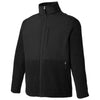 Core 365 Men's Black/Black Journey Summit Hybrid Full Zip